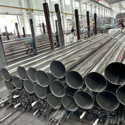 JIS SUS420JI Stainless Steel Pipe 2Cr13 Sch40 Welding Satin Finish 50.8mm Diameter