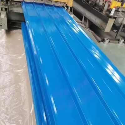 ASTM CGCC Galvanized Steel Sheet 600mm Colour Coated Roofing Corrugated Plate